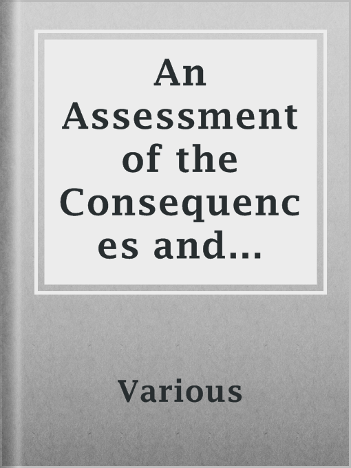 Title details for An Assessment of the Consequences and Preparations for a Catastrophic California Earthquake: Findings and Actions Taken by Various - Available